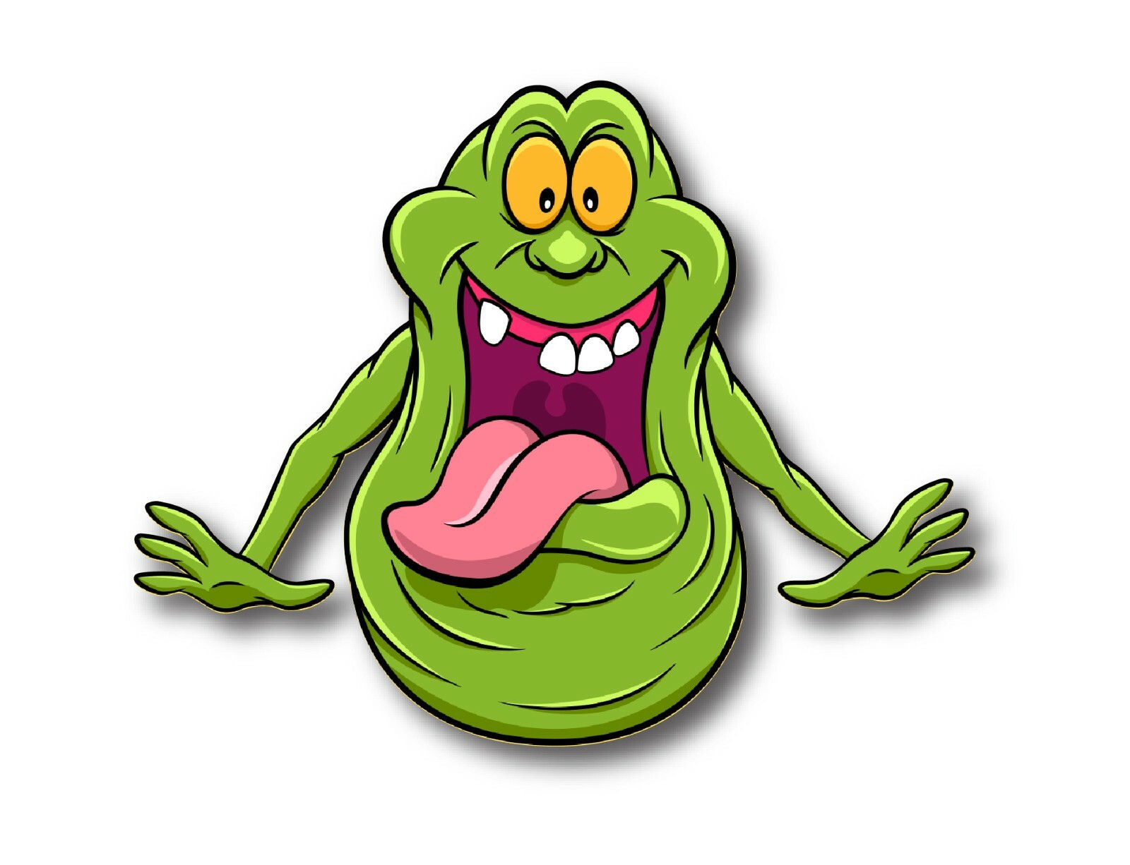 SLIMER GHOSTBUSTERS VINYL 3M USA MADE DECAL STICKER TRUCK WINDOW BUMPER WALL CAR