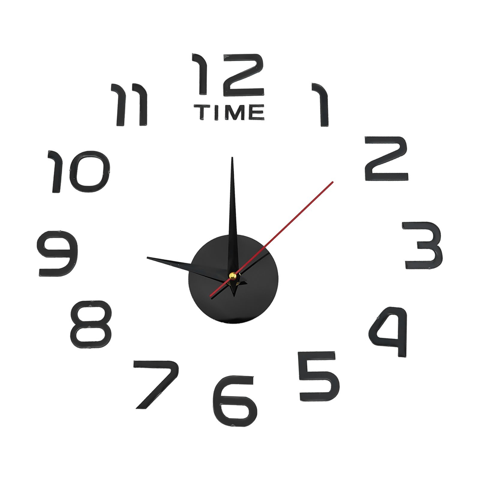Contemporary Large Mirror Wall Clock for Modern Office and Home Design