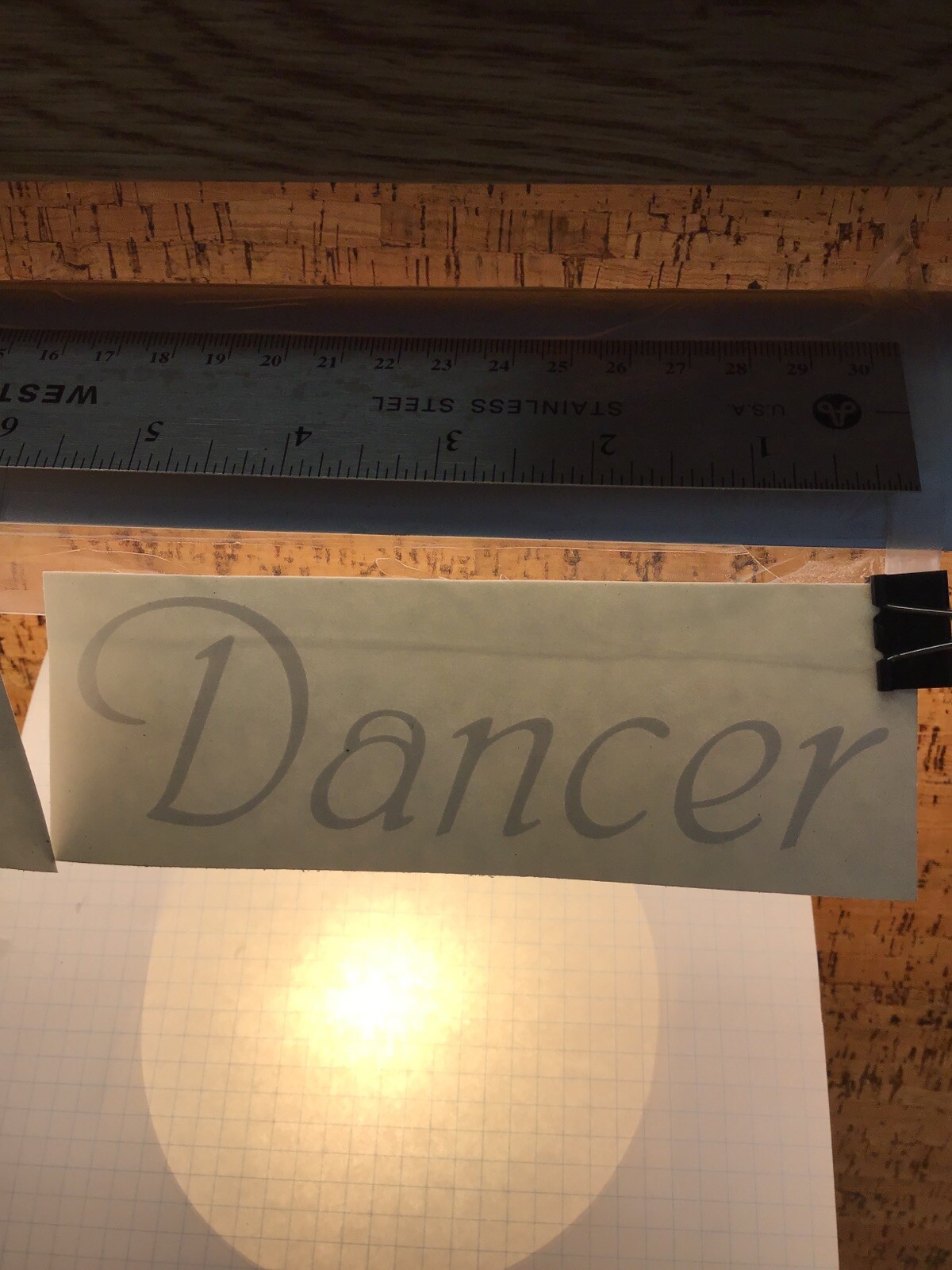 Dancer 2 Stickers – WHITE – Vinyl Sticker Decal – MM4.3.951