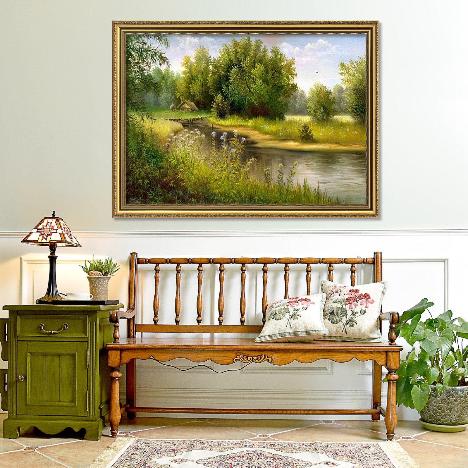 3D Clear River 4 Framed Poster Home Decor Print Painting Art AJ WALLPAPER