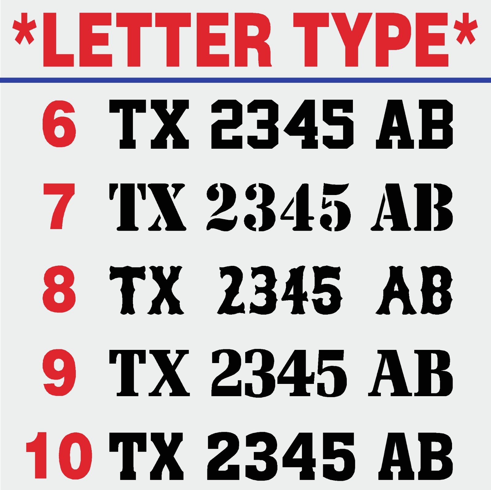 Custom Boat Registration Numbers Decals Jet Ski Marina Stickers : (Set of 2)