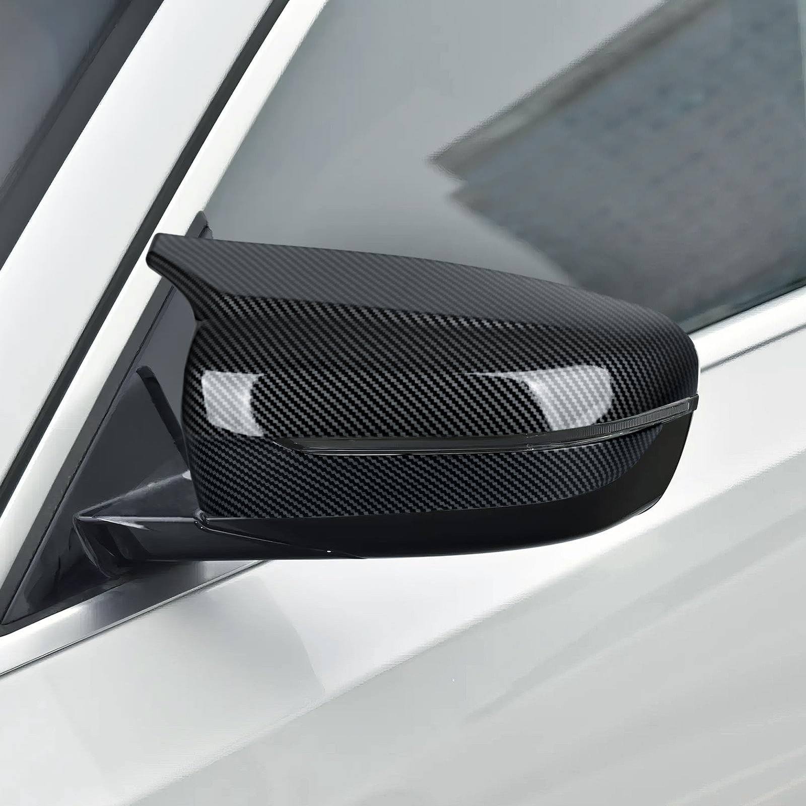 Carbon Fiber Rearview Mirror Cover Trim for BMW G20 G21 G22 G30 G31 G11 G12