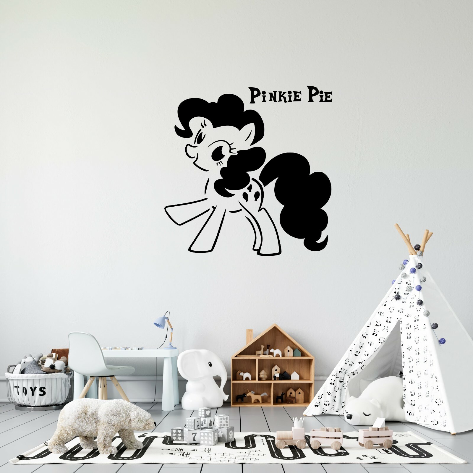 Pinkie Pie My Little Pony Friendship Is Magic Design Vinyl Home Wall Decal 20×20