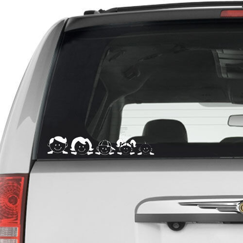 Peeping Family Decal Sticker for Macbook Laptop Car Window Truck SUV Wall Decor