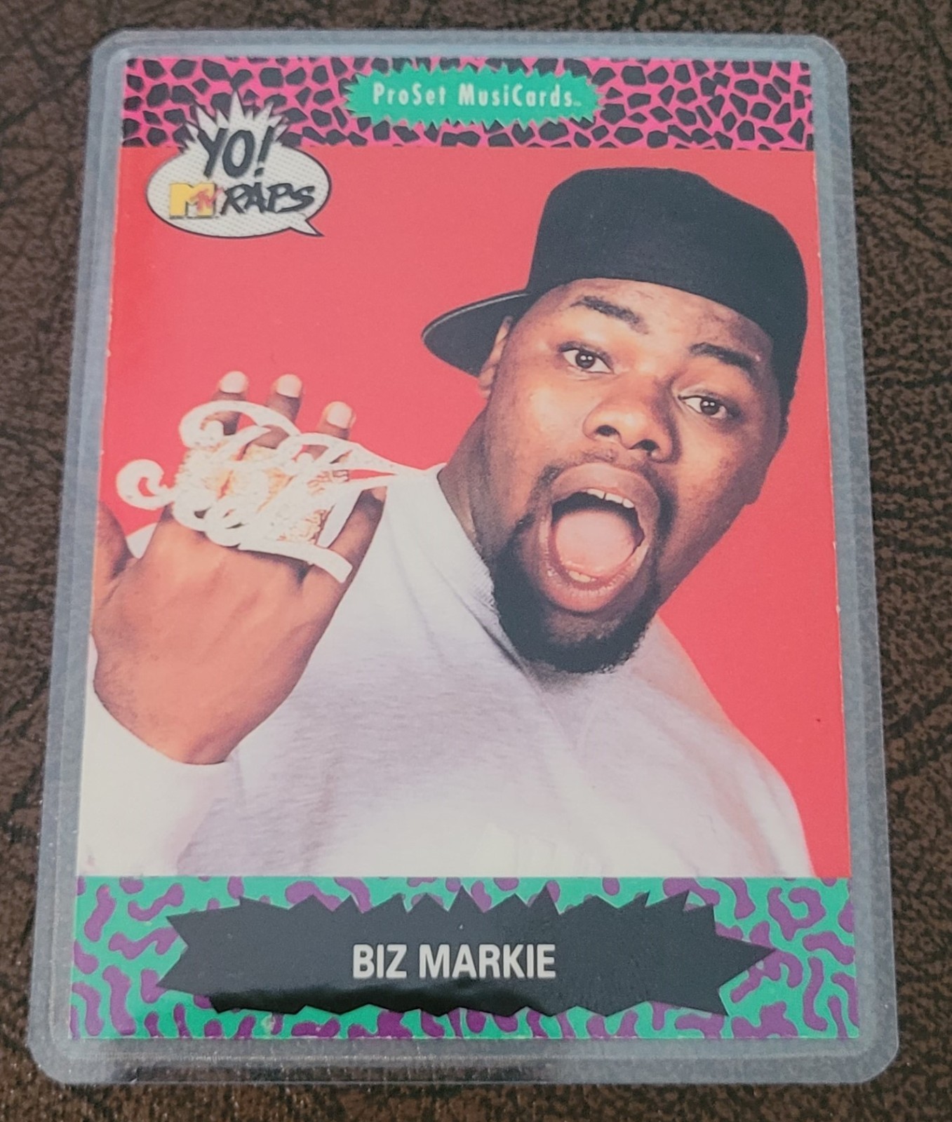 1990's ProSet Yo MTV Raps Music Cards Fridge/Locker/Cabinet Laminated Magnet