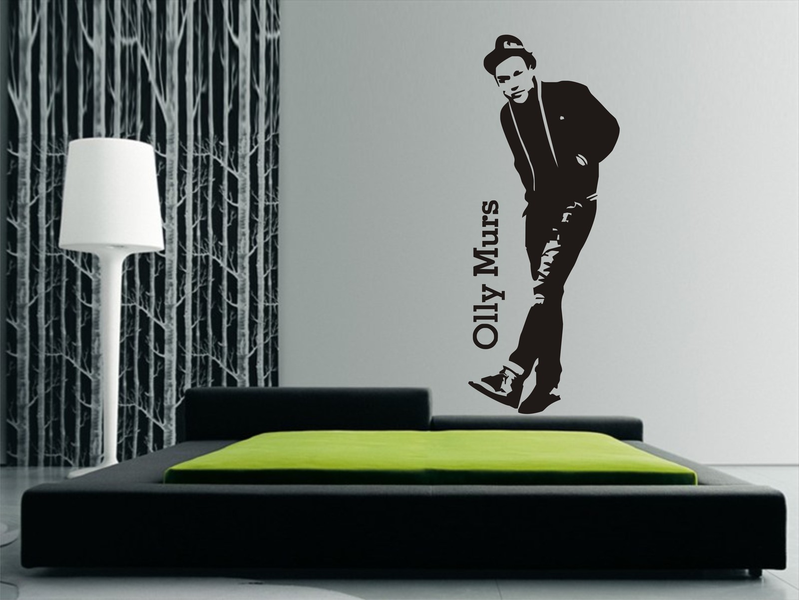 OLLY MURS Wall Art Sticker, Decal, Mural, great for any room – 3 x sizes