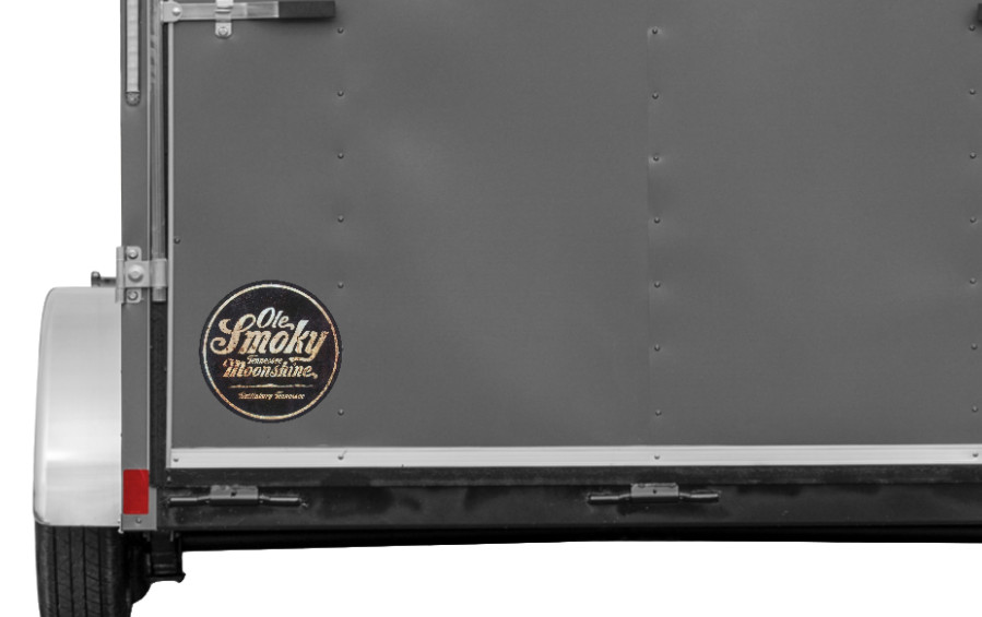 Drinking – Ole Smokey Moonshine – 4" Handmade Vinyl Decal Auto Laptop Bar Cooler