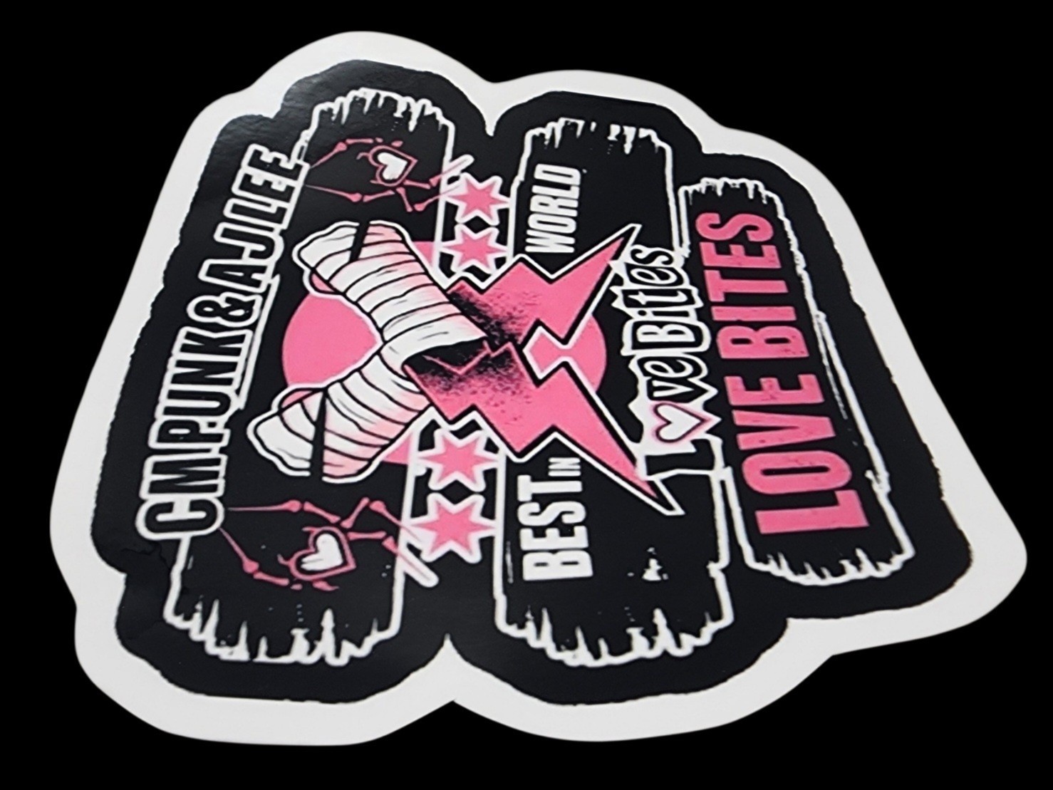 Female Wrestler Waterproof Car Decal Laptop Vinyl Sticker Large