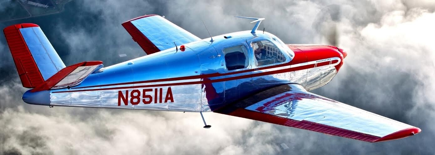 Beechcraft Peel & Stick Vinyl Decal 4" X 2", Vintage Aviation, Bonanza DEC-0166