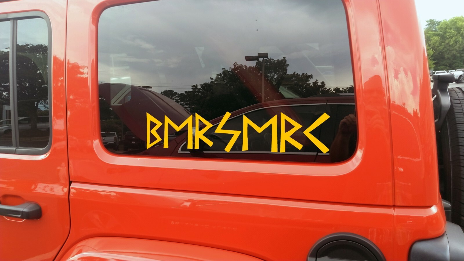 Berserk in Viking Futhark Vinyl Decal V1 | Norse Runes Berserker Die Cut Sticker