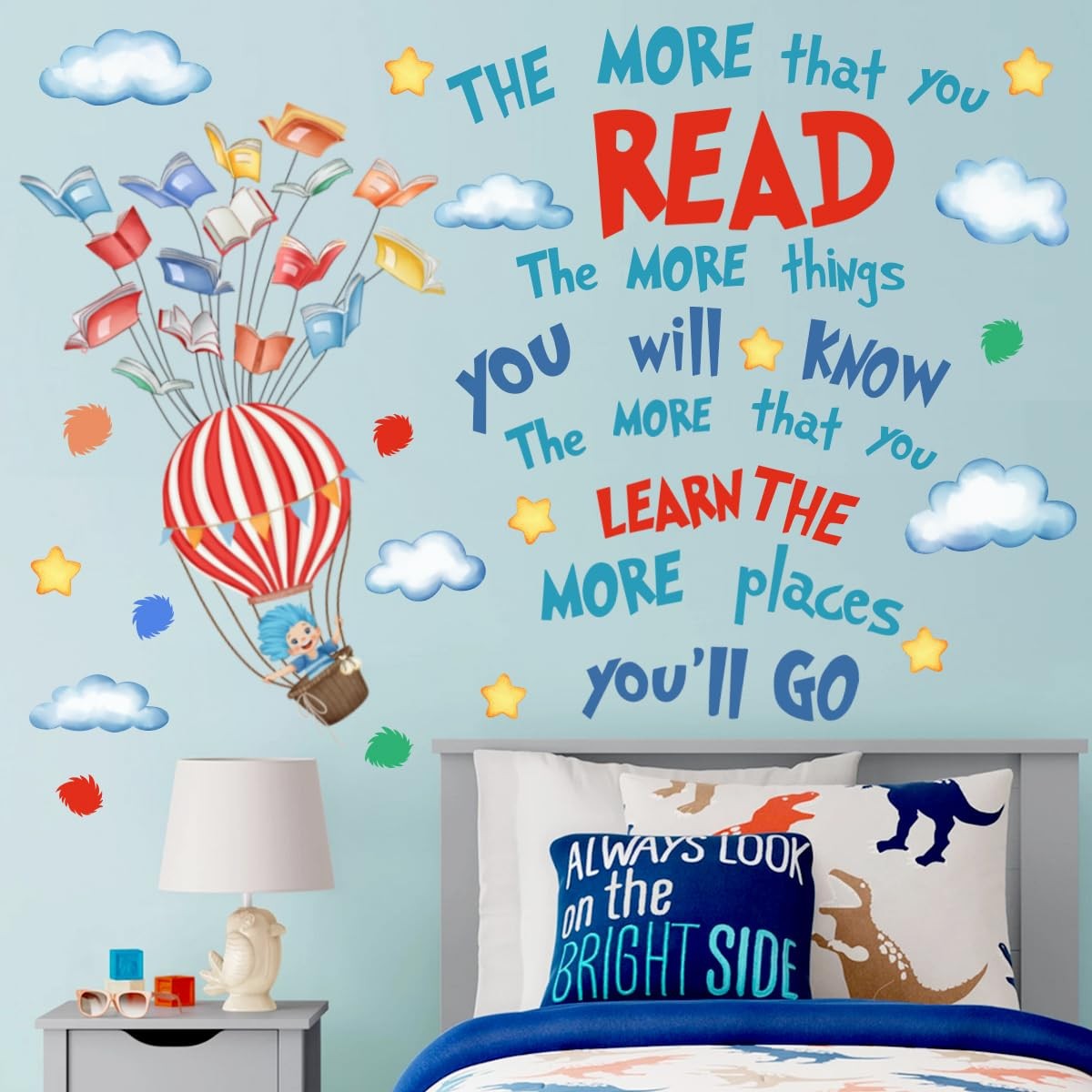 Classroom Wall Decal, Read Classroom Decor, Reading Posters for Classroom, Ho…