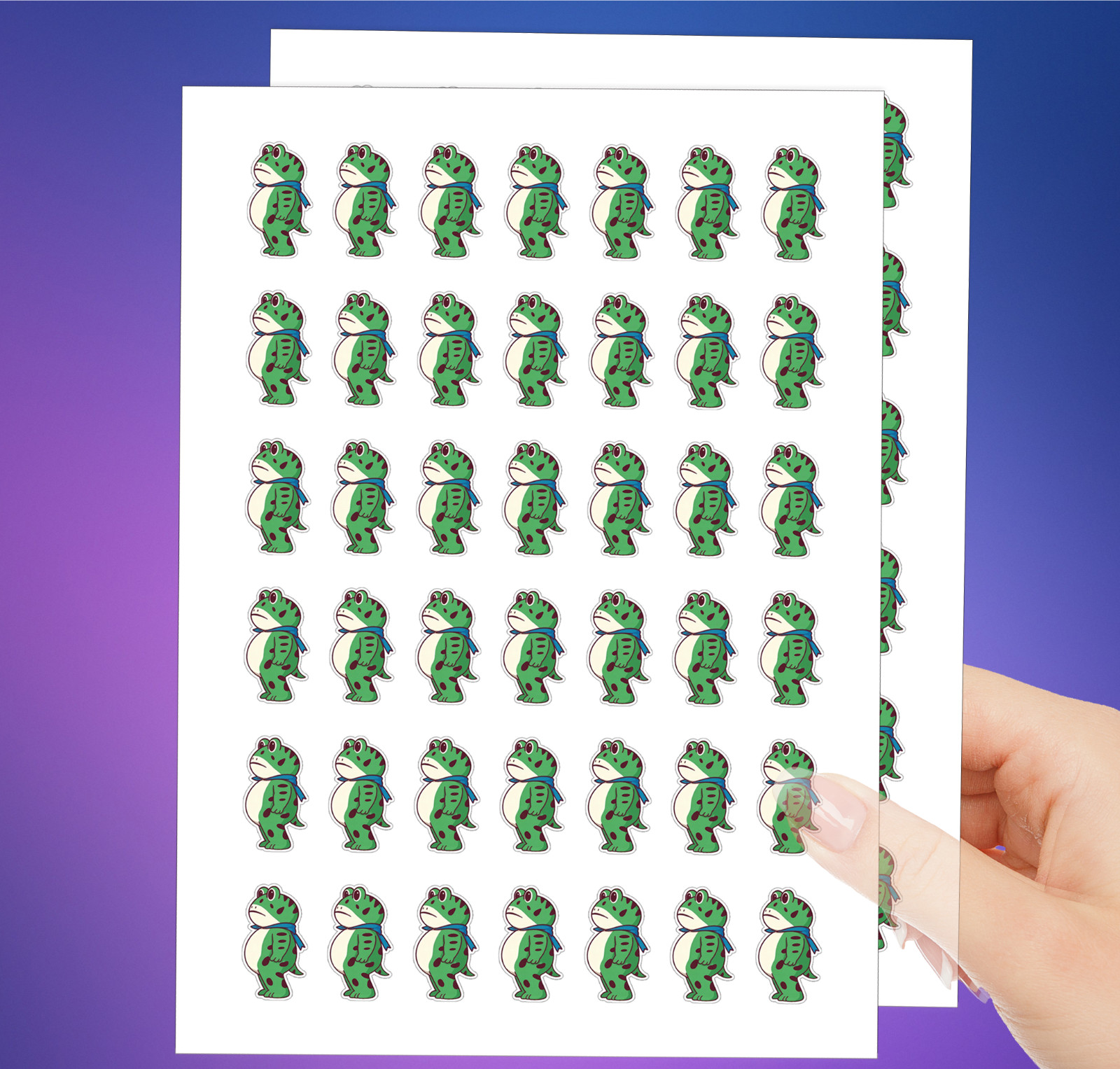 New – 100 Pcs – Portland Frog Meme Sticker: Funny Political Humor Decals