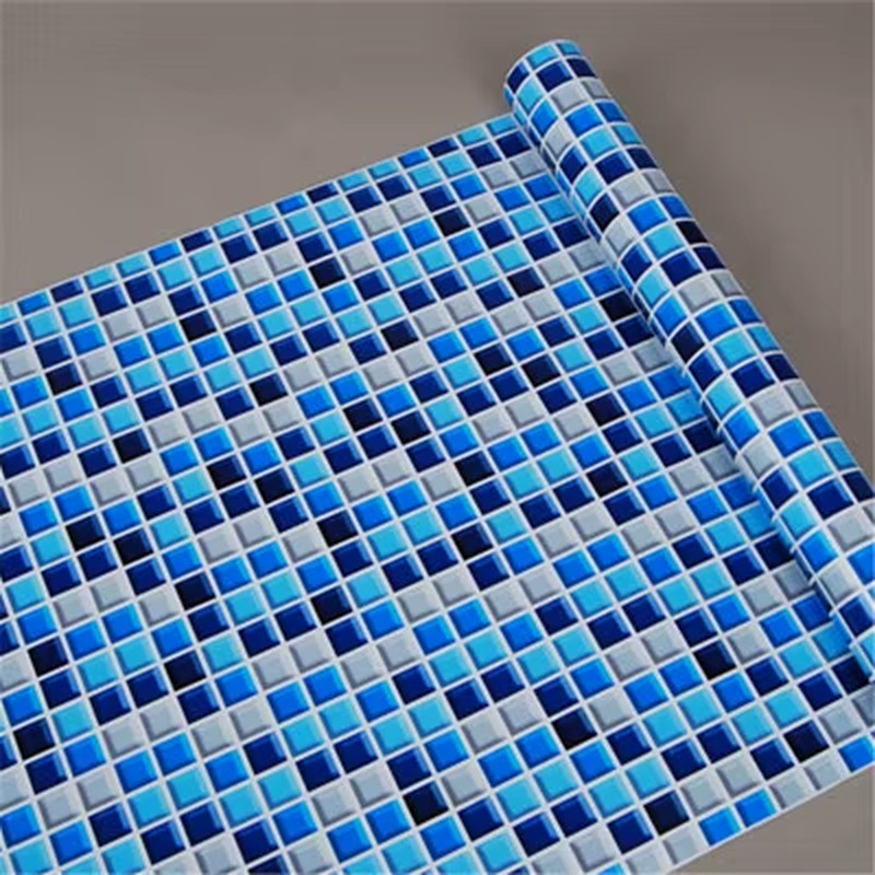 PVC Kitchen Oilproof Sticker Bathroom Waterproof Moistureproof Wallpaper Self-Ad