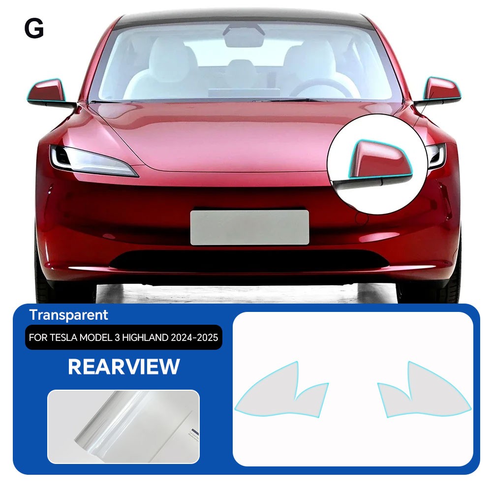 For Tesla Model 3 Highland 2024 Precut Car Full Body Paint Protection Film Clear