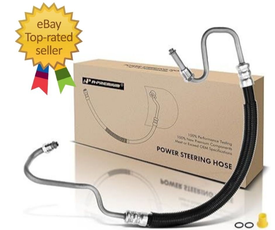 Power Steering Pressure Hose Line Assembly Compatible with GMC, Chevrolet, Cadil