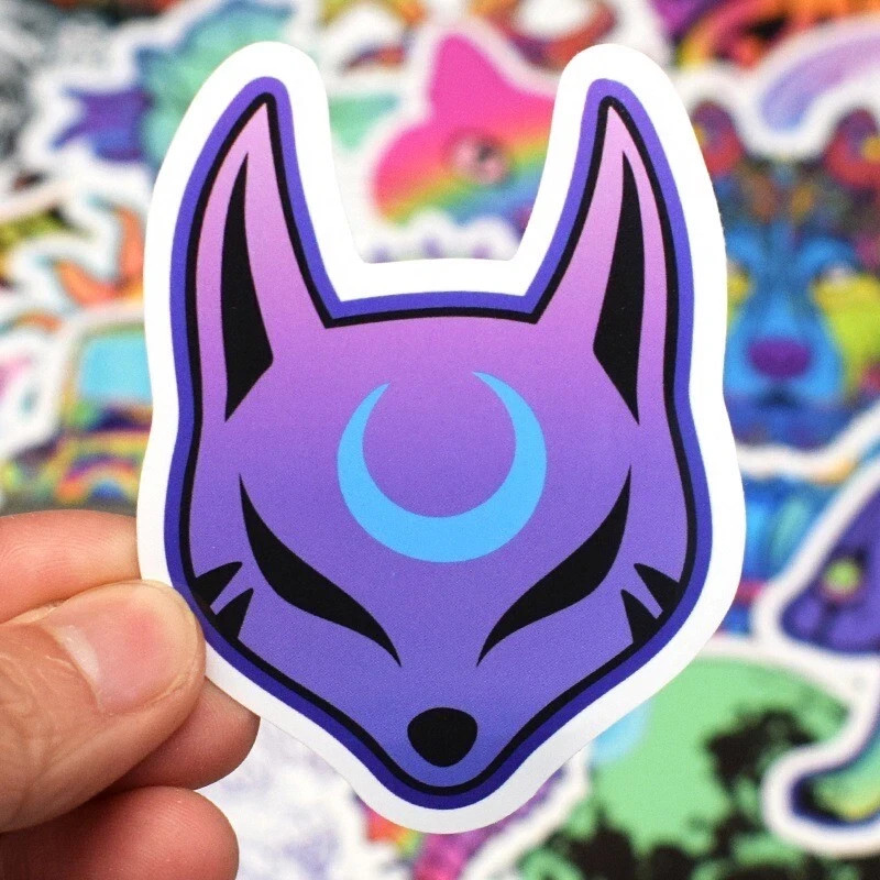 60 PCS Psychedelic Stickers Trippy Decals – Festival Theme – Free Shipping! SET2