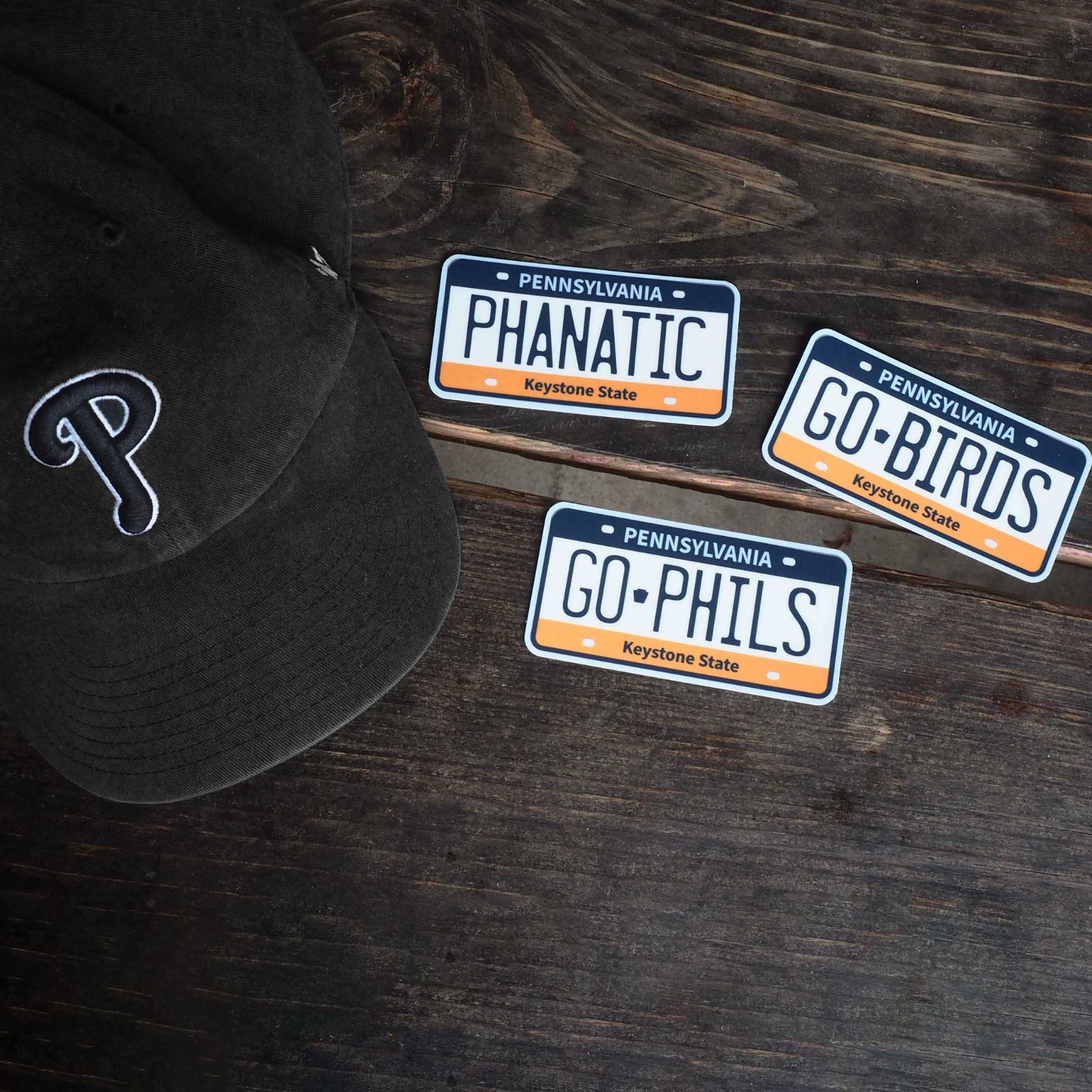 Pennsylvania License Plate Stickers – Choose Your PA City or Saying Decal