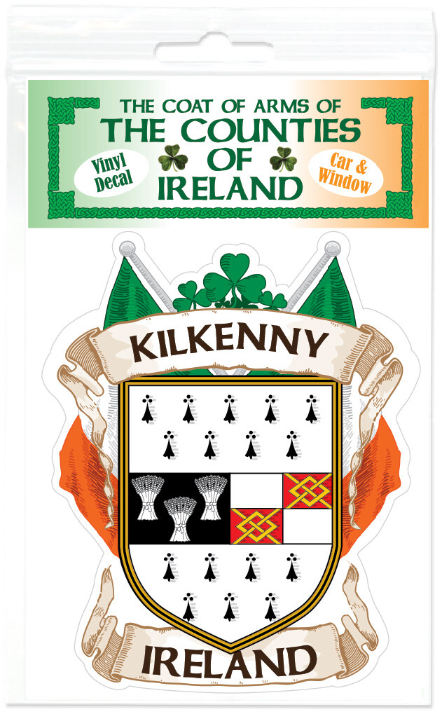 County Kilkenny Ireland Irish Decal Sticker