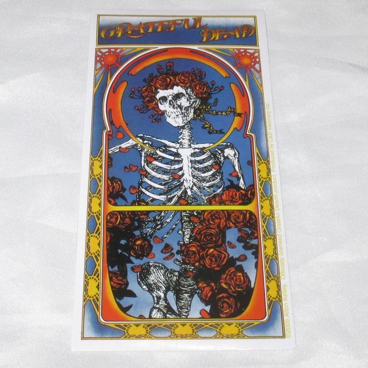 Grateful Dead Skull Rose Album Sticker Decal Rock