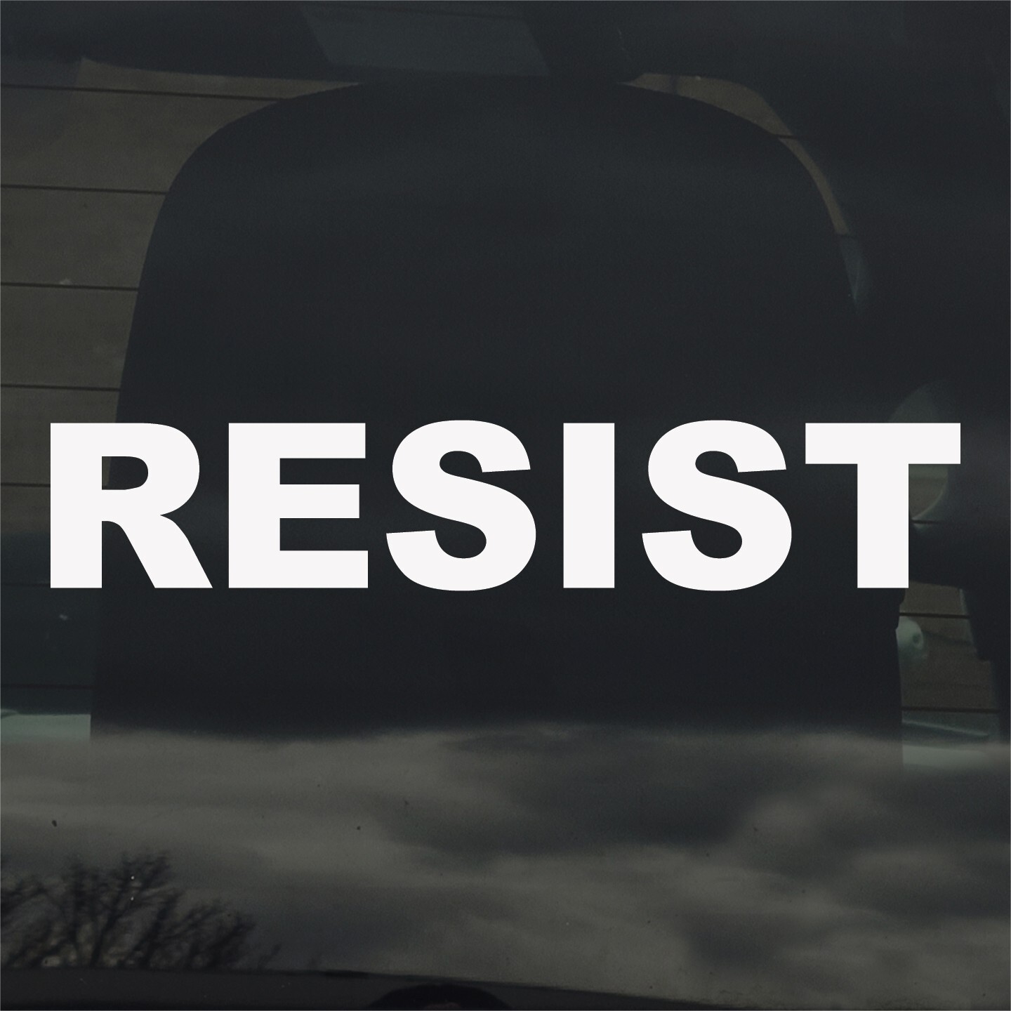 Resist Vinyl Sticker Decal for Car Window Laptop & More Political Protest