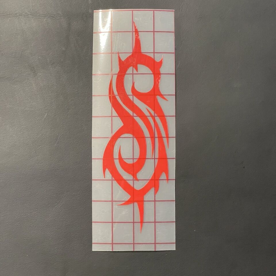 Slipknot Car Decal Vinyl Glossy Band Logo Bumper Sticker Nu Metal Heavy
