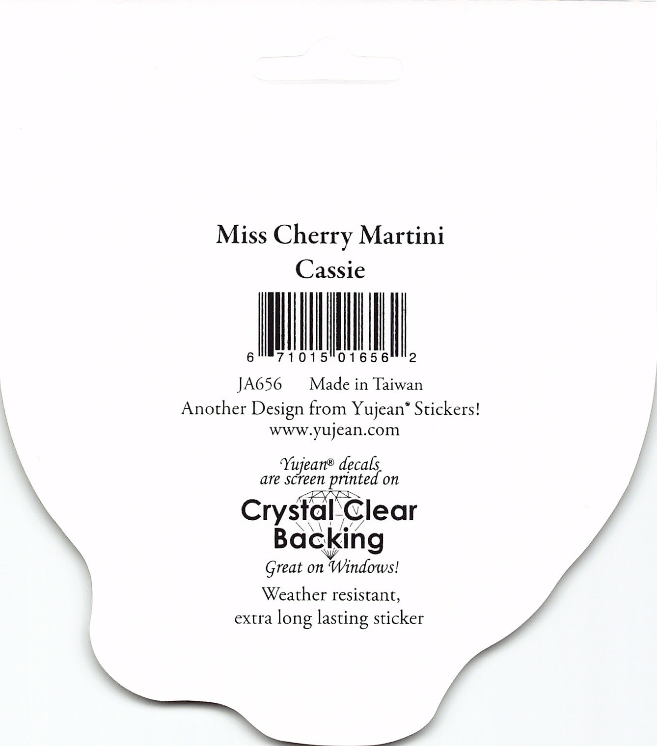 Nerds Love Cats Cassie Miss Cherry Martini Die-Cut Decal Sticker New Girl Kitty