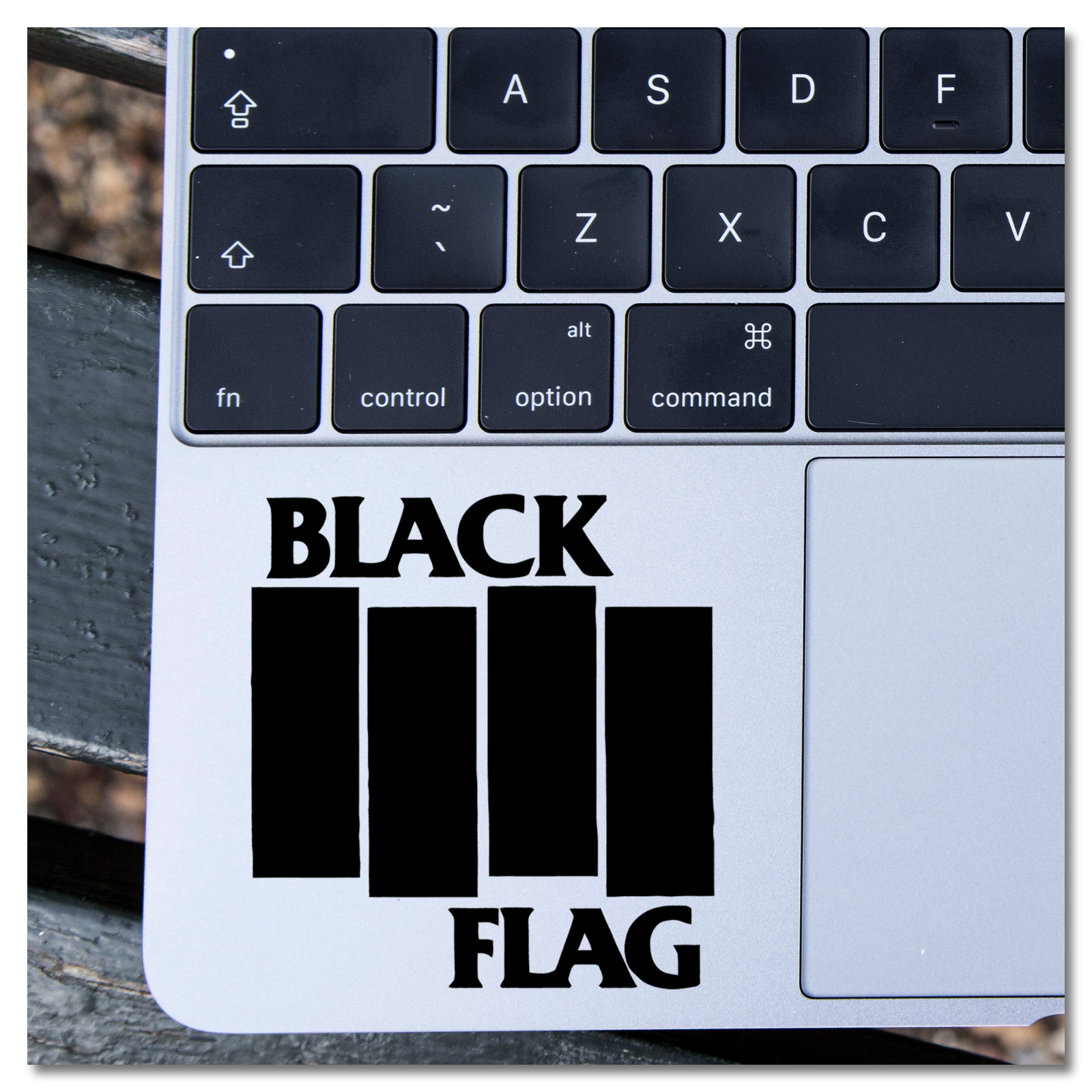 6" Black Flag Music Vinyl Decal Sticker