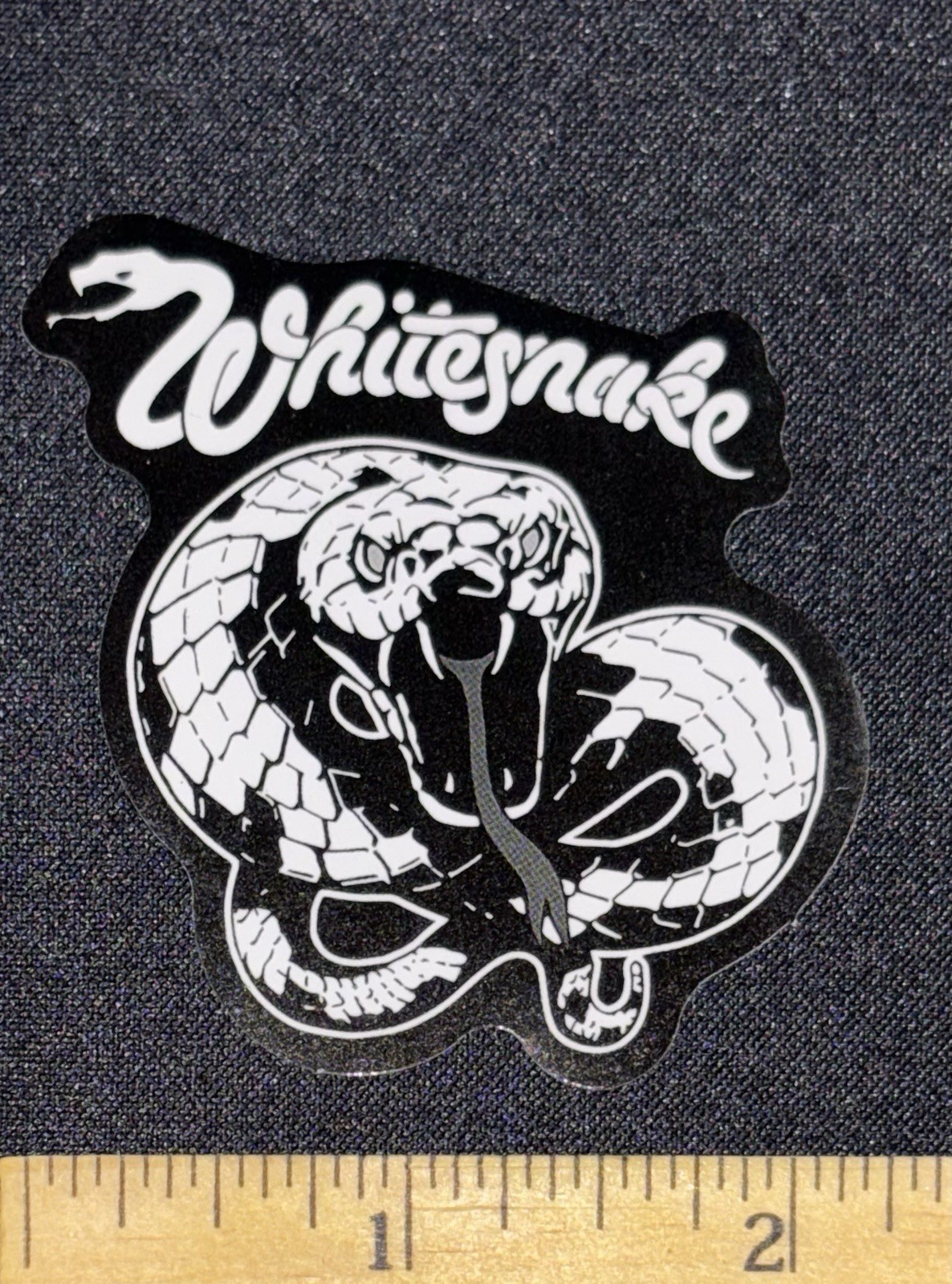 Whitesnake Band Decal Sticker Black And White Fast Free US Shipping 🇺🇸