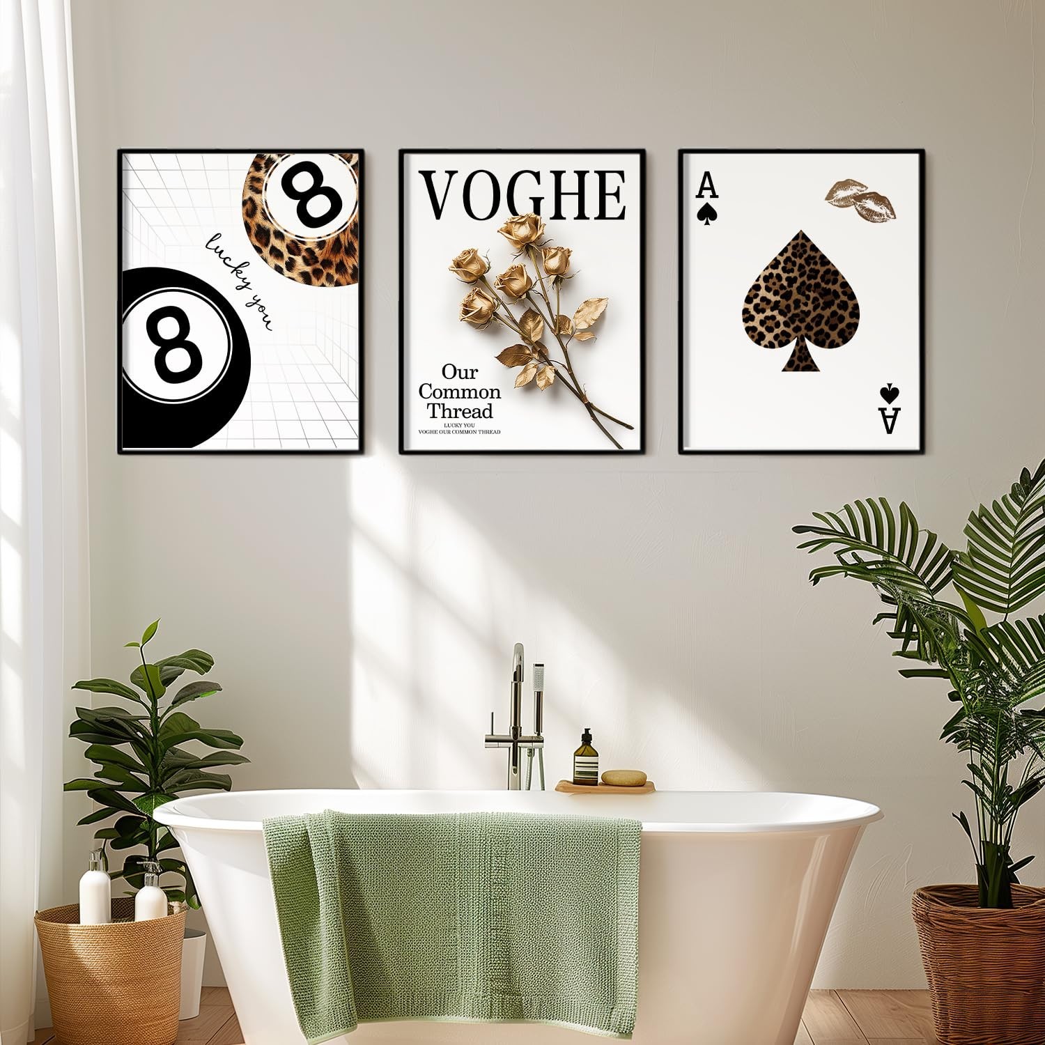 Artfolder 6Pcs Stockholm Style Room Decor Posters for Women, Unframed Trendy …