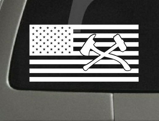 DAMAGE CONTROLMAN w/ USA Flag Vinyl Decal Sticker U.S. NAVY
