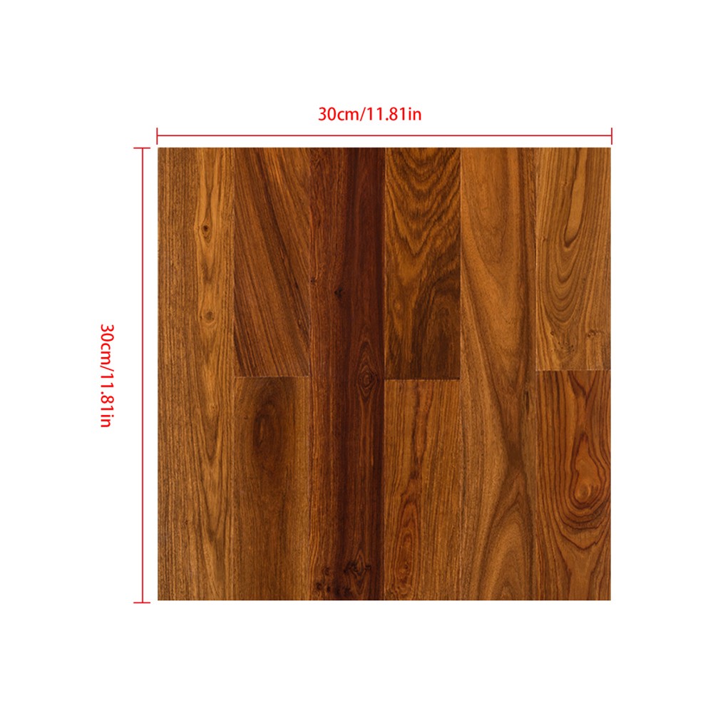Self Adhesive Vinyl Floor Tiles Imitation Wooden Wallpaper Floor Peel Stick Floo