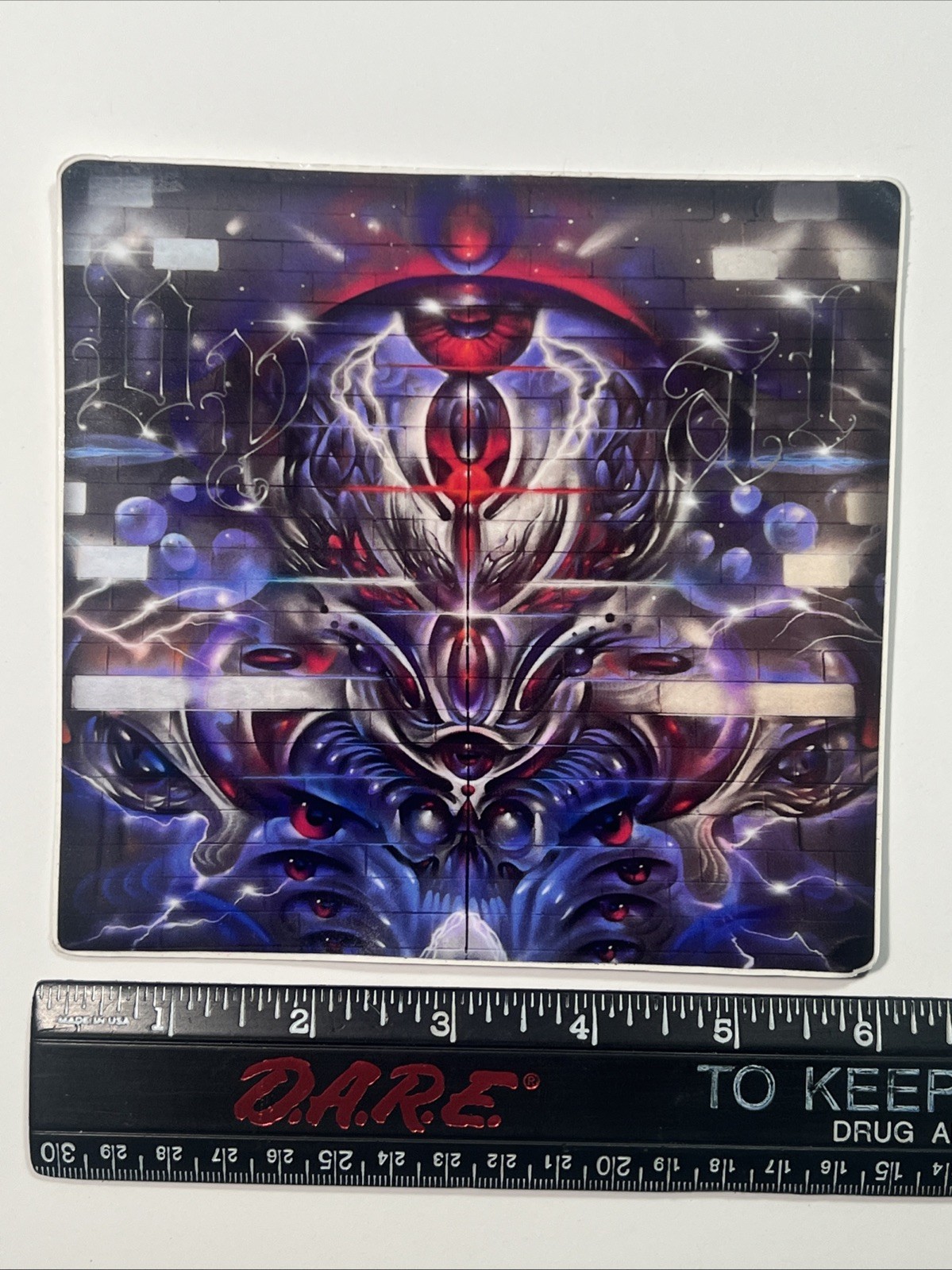 Rare Beautiful 6” VYAL ONE LOD K2S Vinyl Graffiti Art Sticker Los Angeles