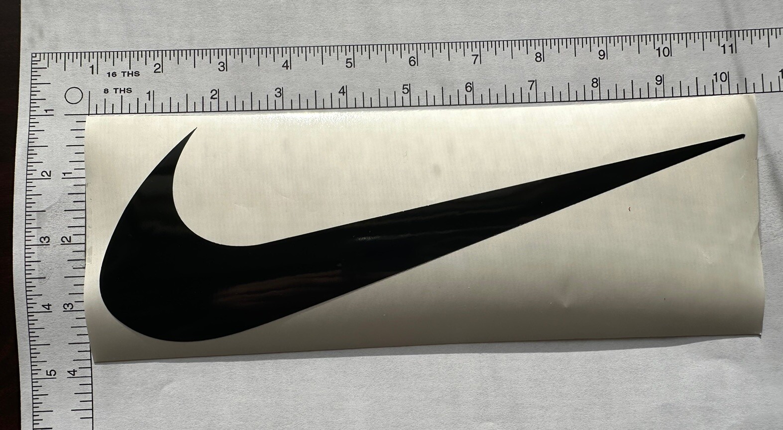NIKE SWOOSH Vinyl Decal Large 9.5” CHOOSE YOUR COLOR-Car, Boat, Window,