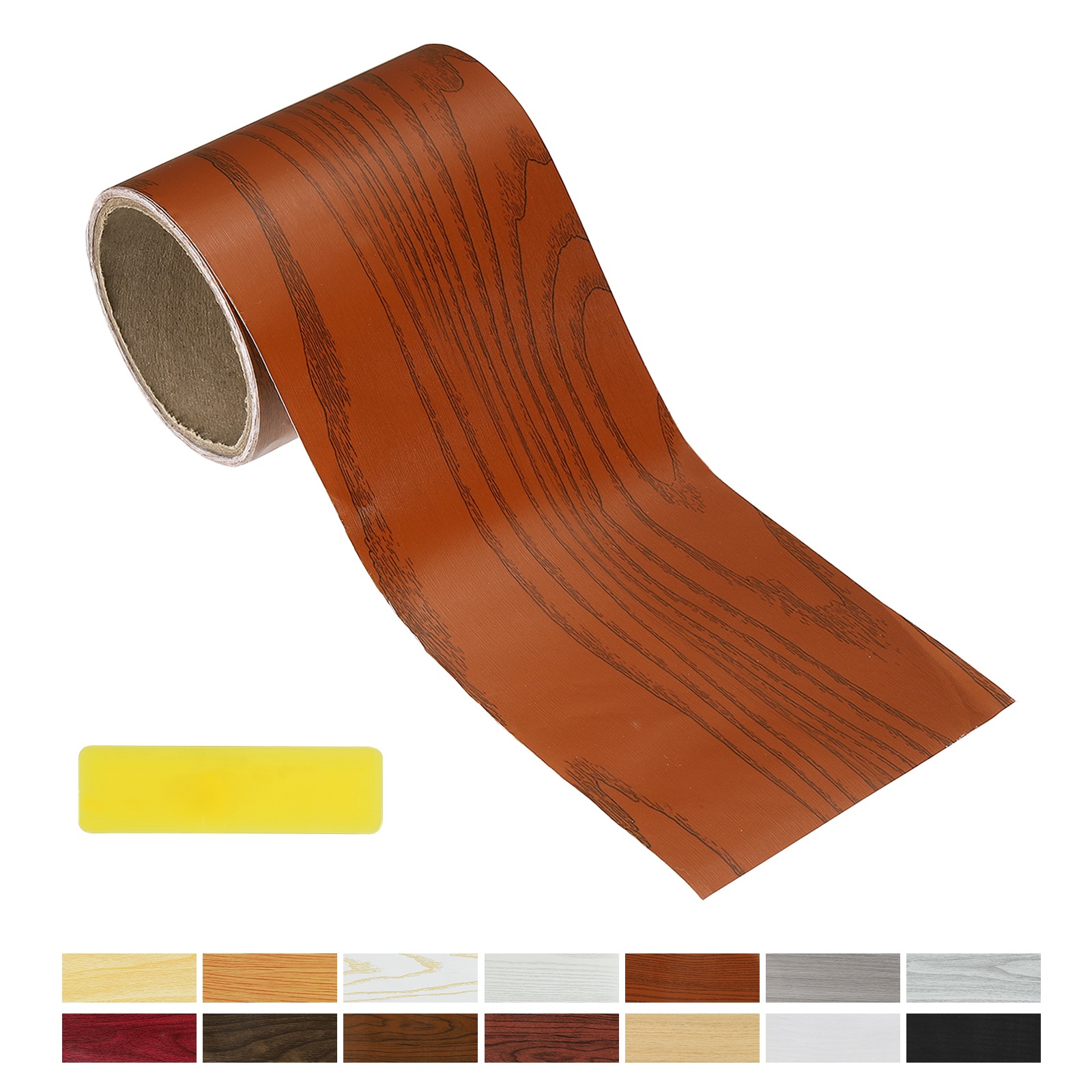 Wood Grain Repair Tape, 3.94 Inch x 16.4 ft Self Adhesive, Cypress Pine