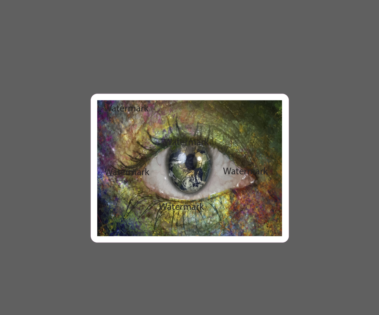 Eye Sticker Art Paint Abstract Waterproof – Buy Any 4 For $1.75 EACH Storewide!