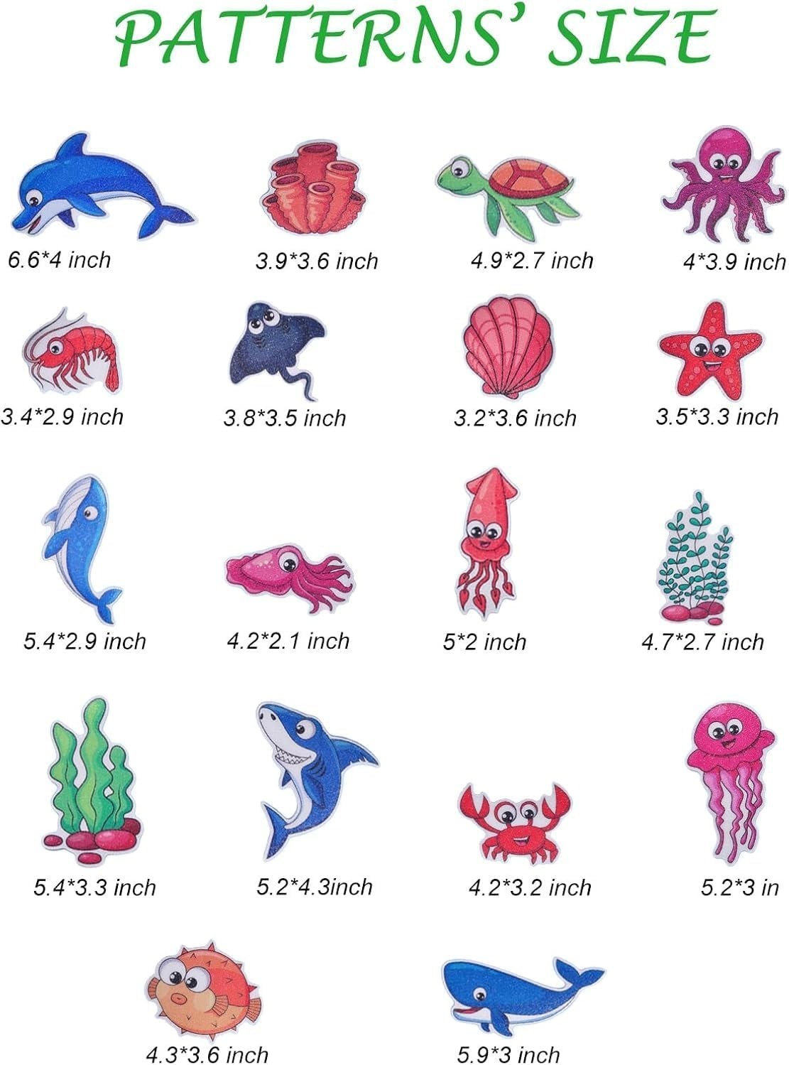 Non Slip Bathtub Stickers, Under The Sea Ocean Wall Decals Bedroom Bathroom Baby