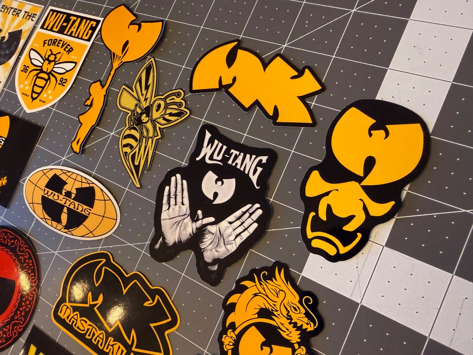 Wu Tang Clan Stickers Multiple Options Available, Pick One