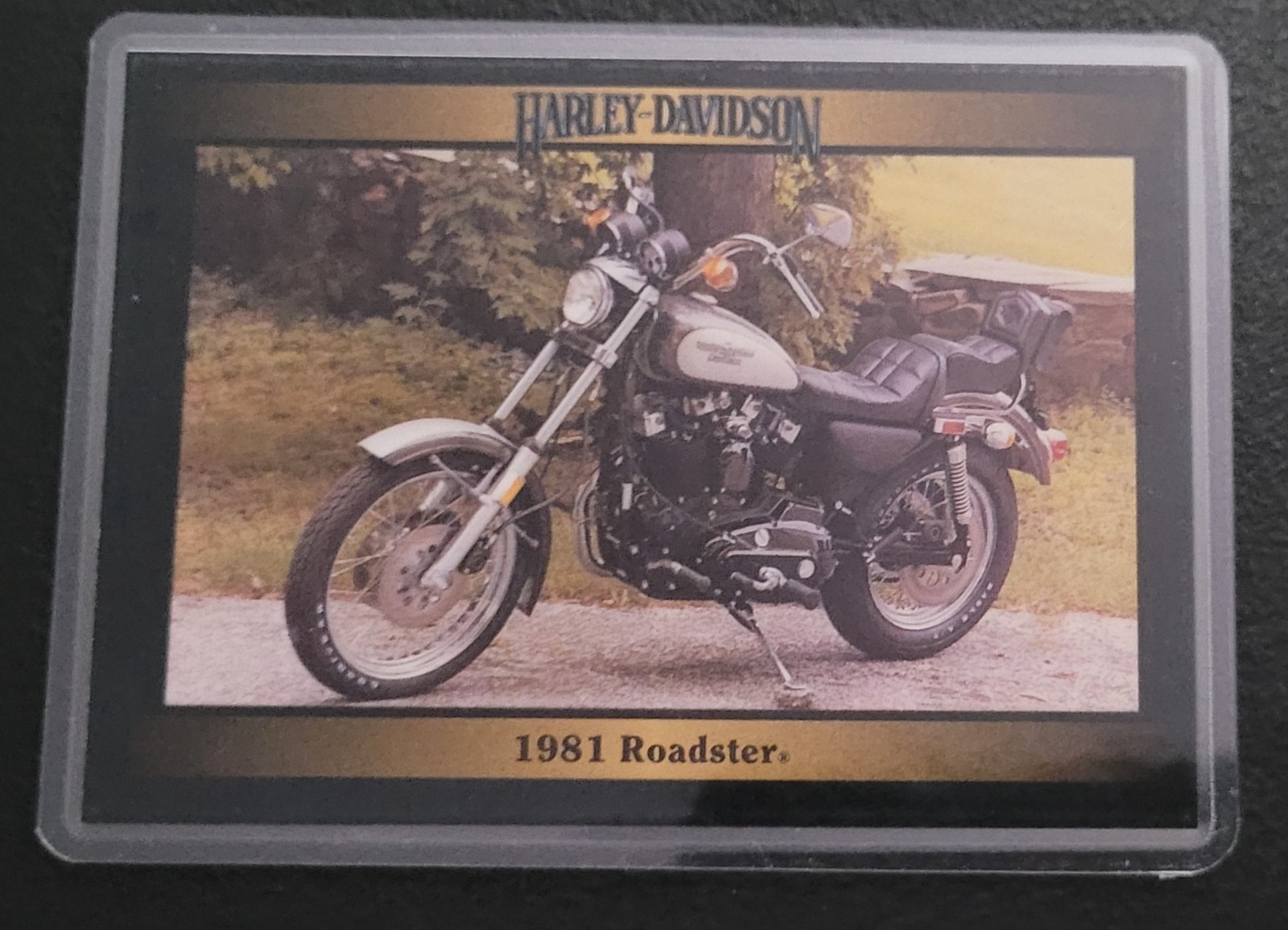 Vintage Harley Davidson Collectible Card Fridge/Locker/Cabinet Laminated Magnets