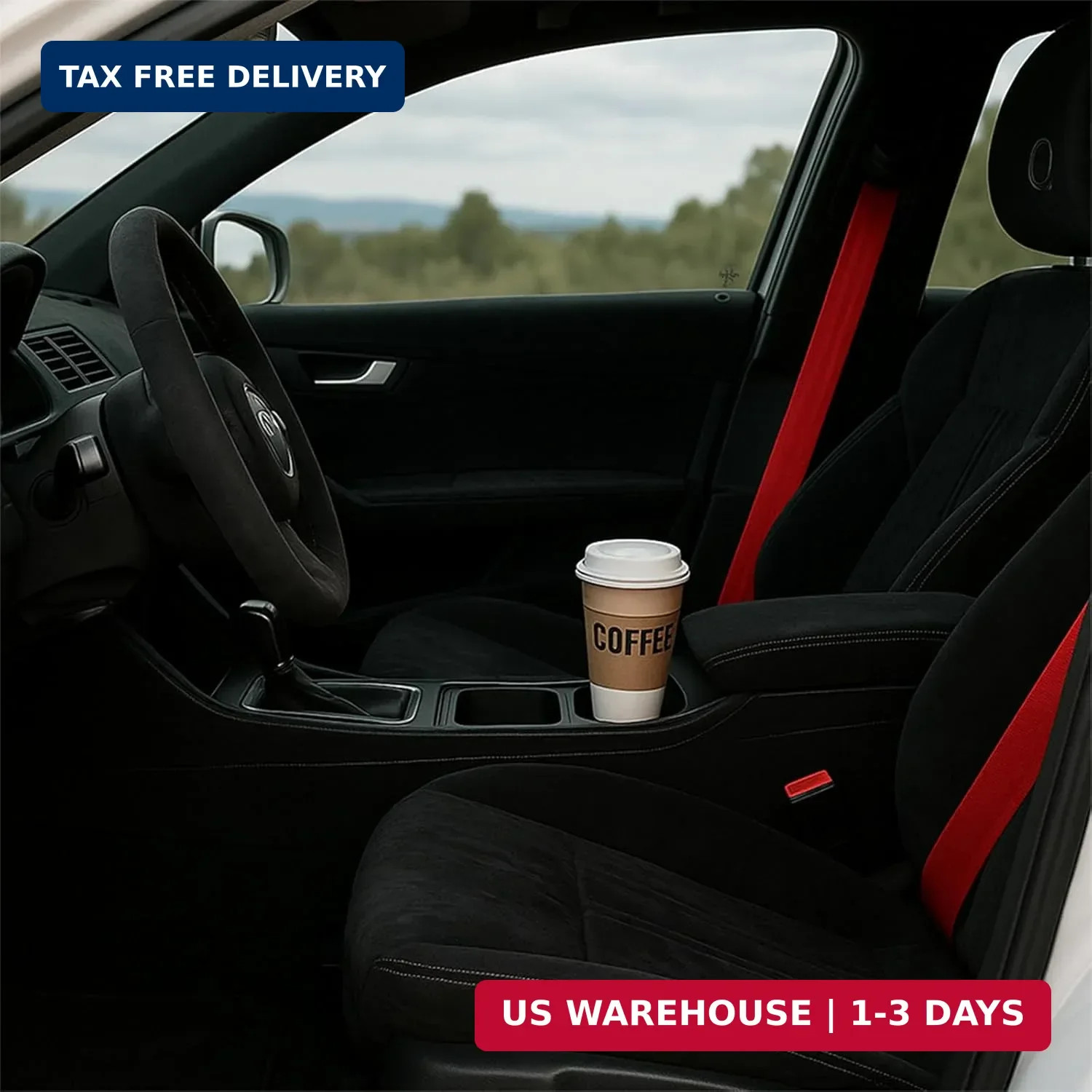 Self-Adhesive Suede Decorative Film for Car – Headliner/Dash/Door/Trunk | Stretc