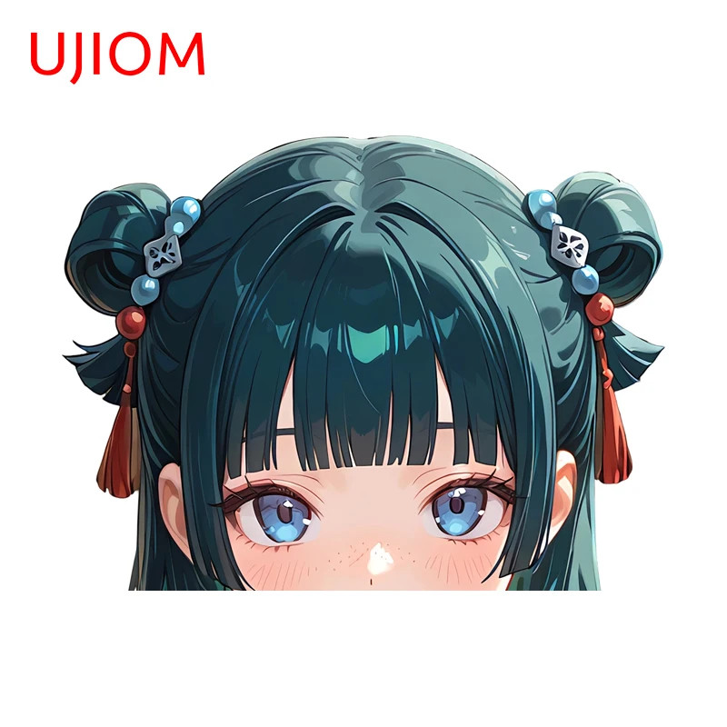 UJIOM Peeker Maomao Cat Ears Wall Sticker Graphics Decal Kitchen Cupboard Decor