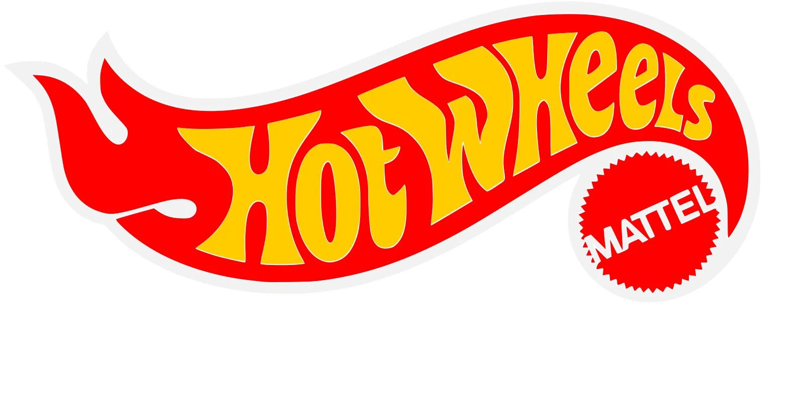 Hot wheels sticker logo skate cell laptop bumper vinyl decal
