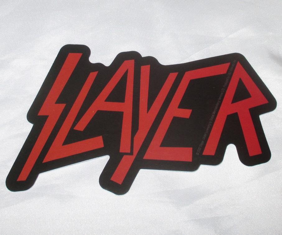 Slayer Logo Sticker Decal Heavy Metal