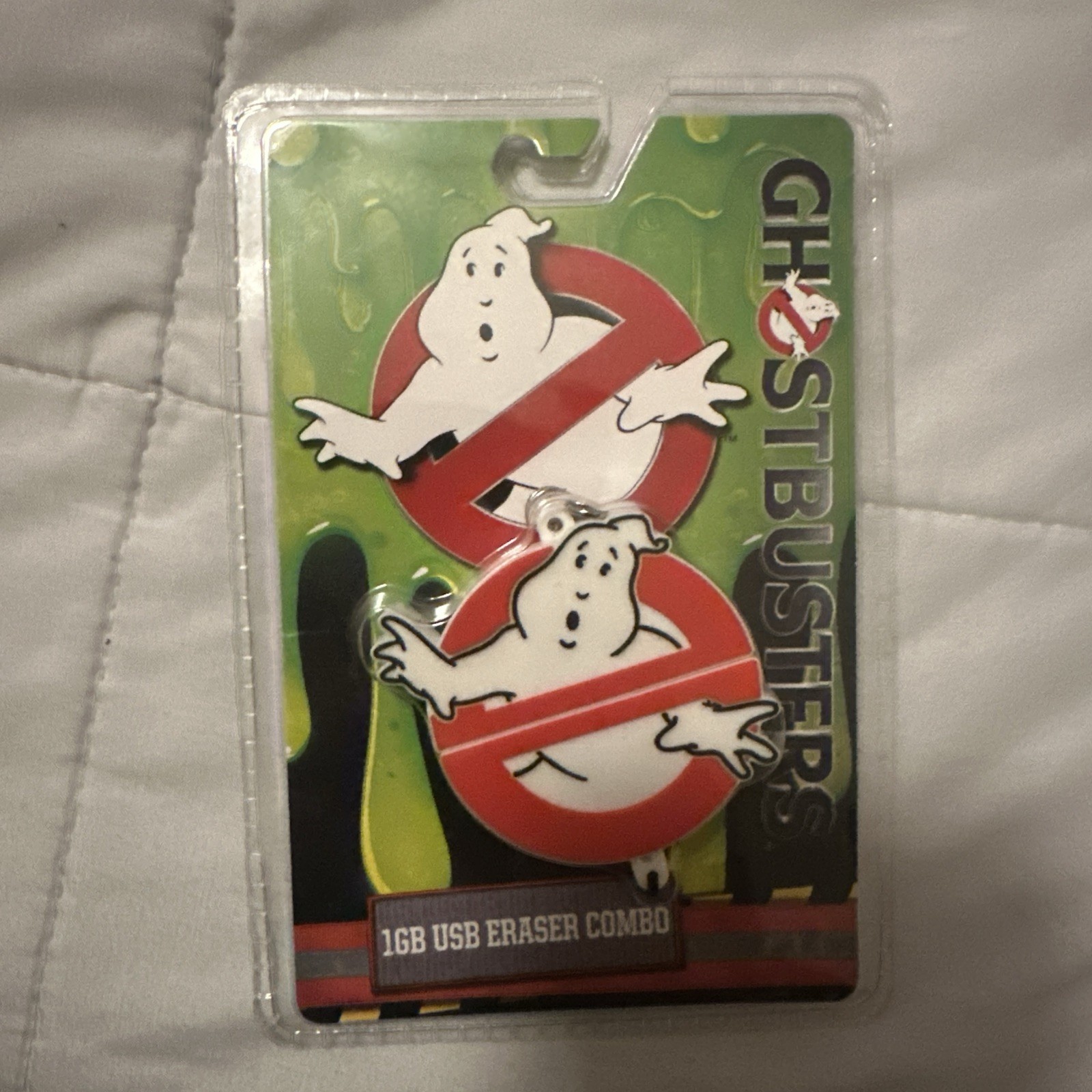 Ghostbusters Ghost Busters Vinyl Sticker Decal 5.5" x 4.75" New & 1 GB USB