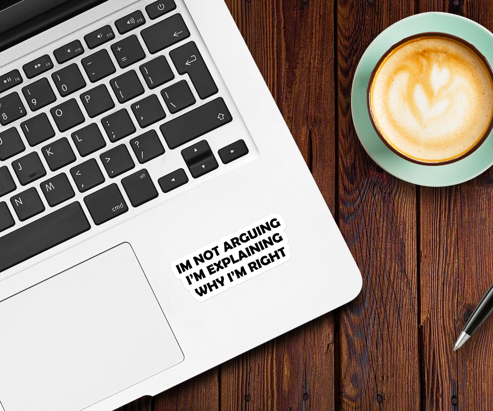 I'm Not Arguing I'm Explaining Why I'm Right Vinyl Sticker – Funny Sarcastic