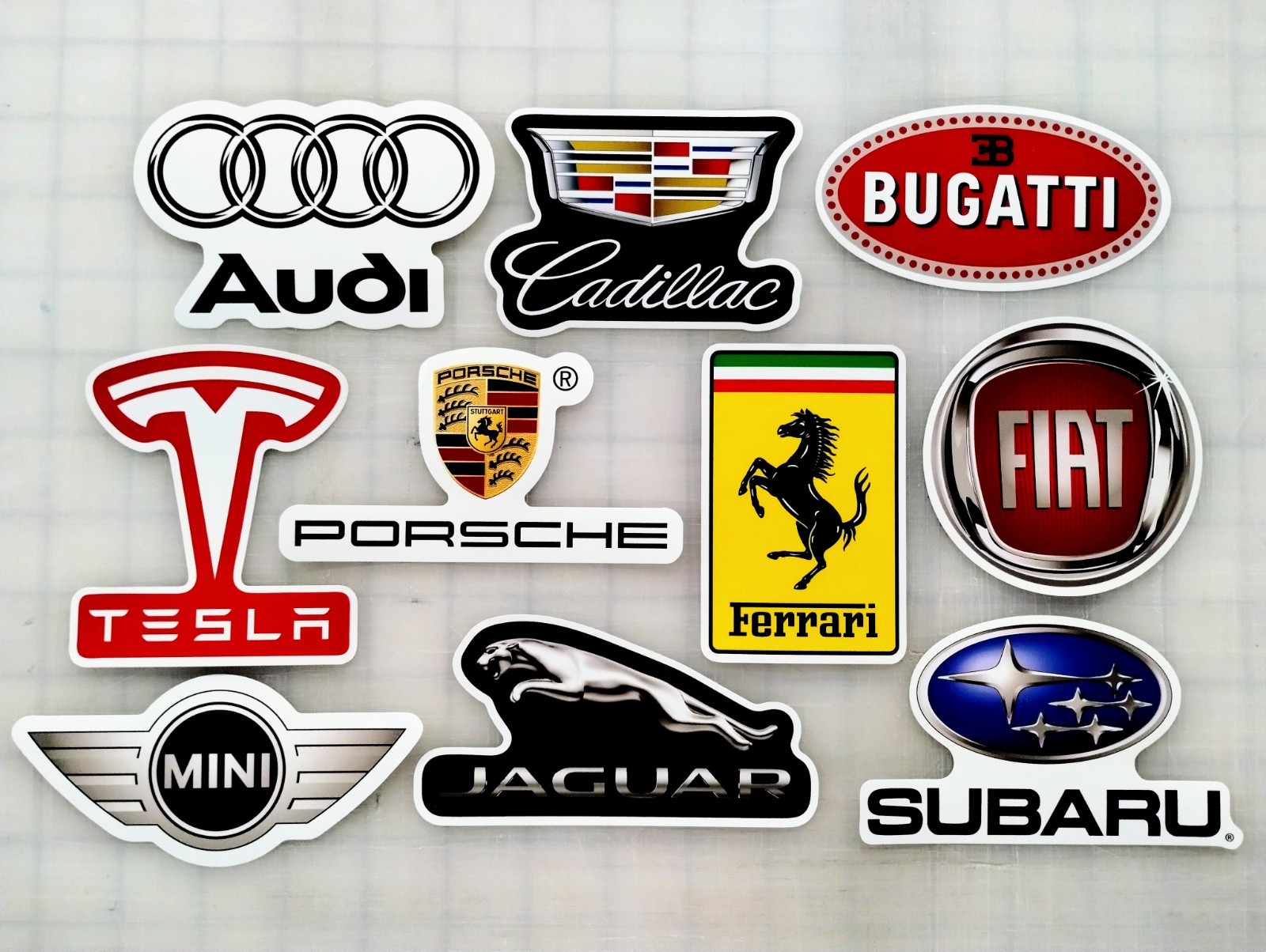 Car / Truck / SUV Vinyl Sticker Lot (10 Pack) SET 3 auto sports car muscle race