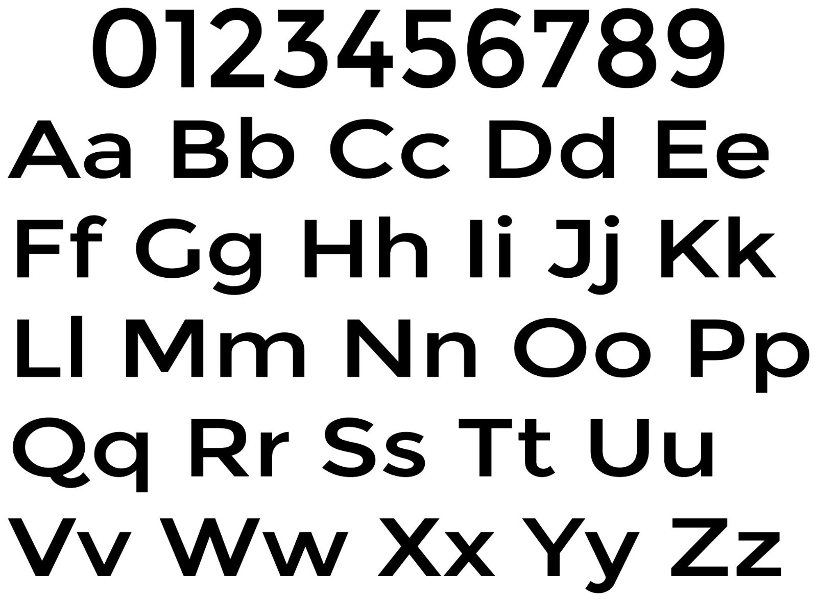 Bold Sans Serif Storefront Numbers Vinyl Decal – Transom Office Address – MONT –