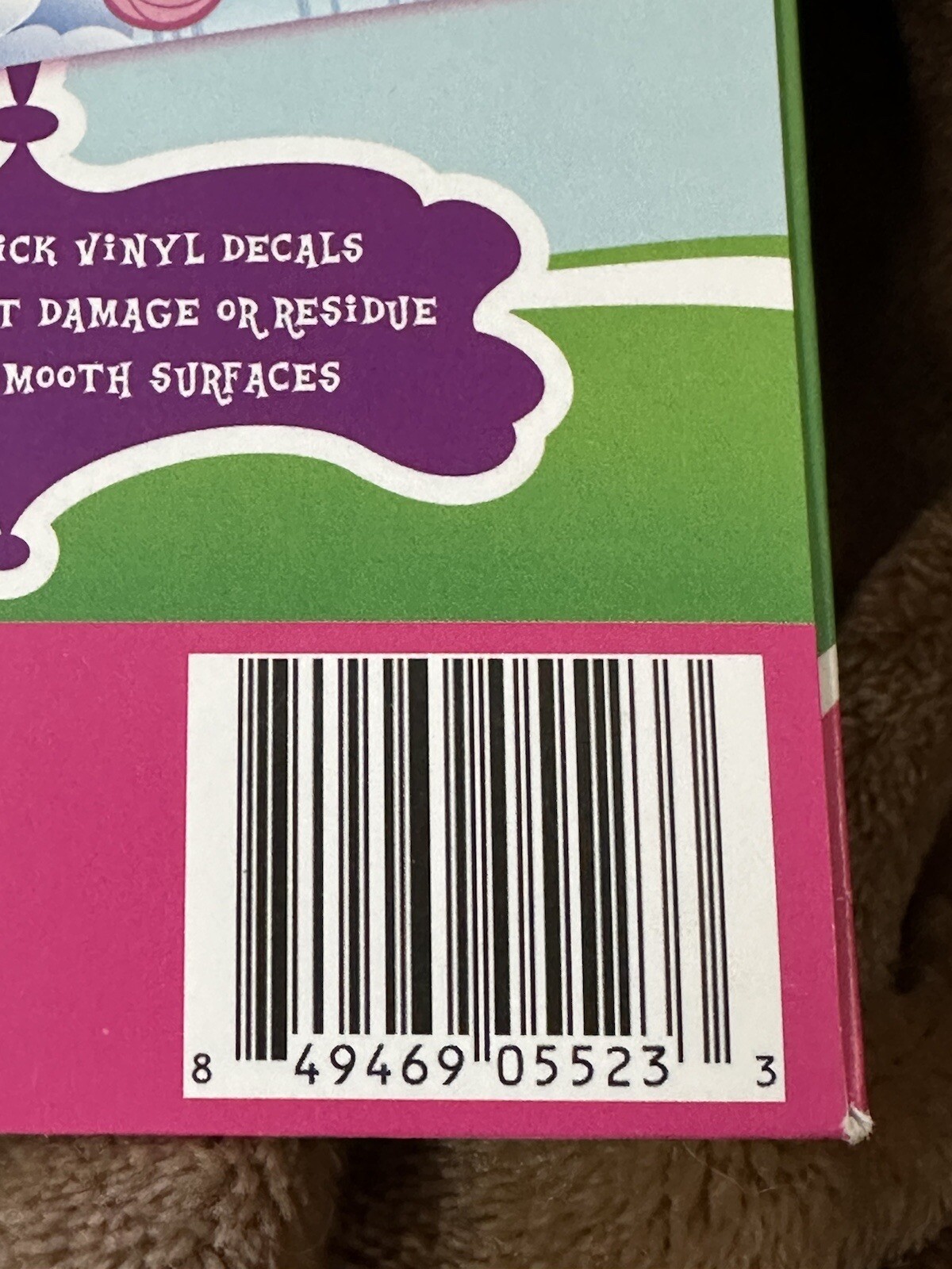 My Little Pony Friendship Is Magic Fathead Tradeables Vinyl Stickers Sealed NOS