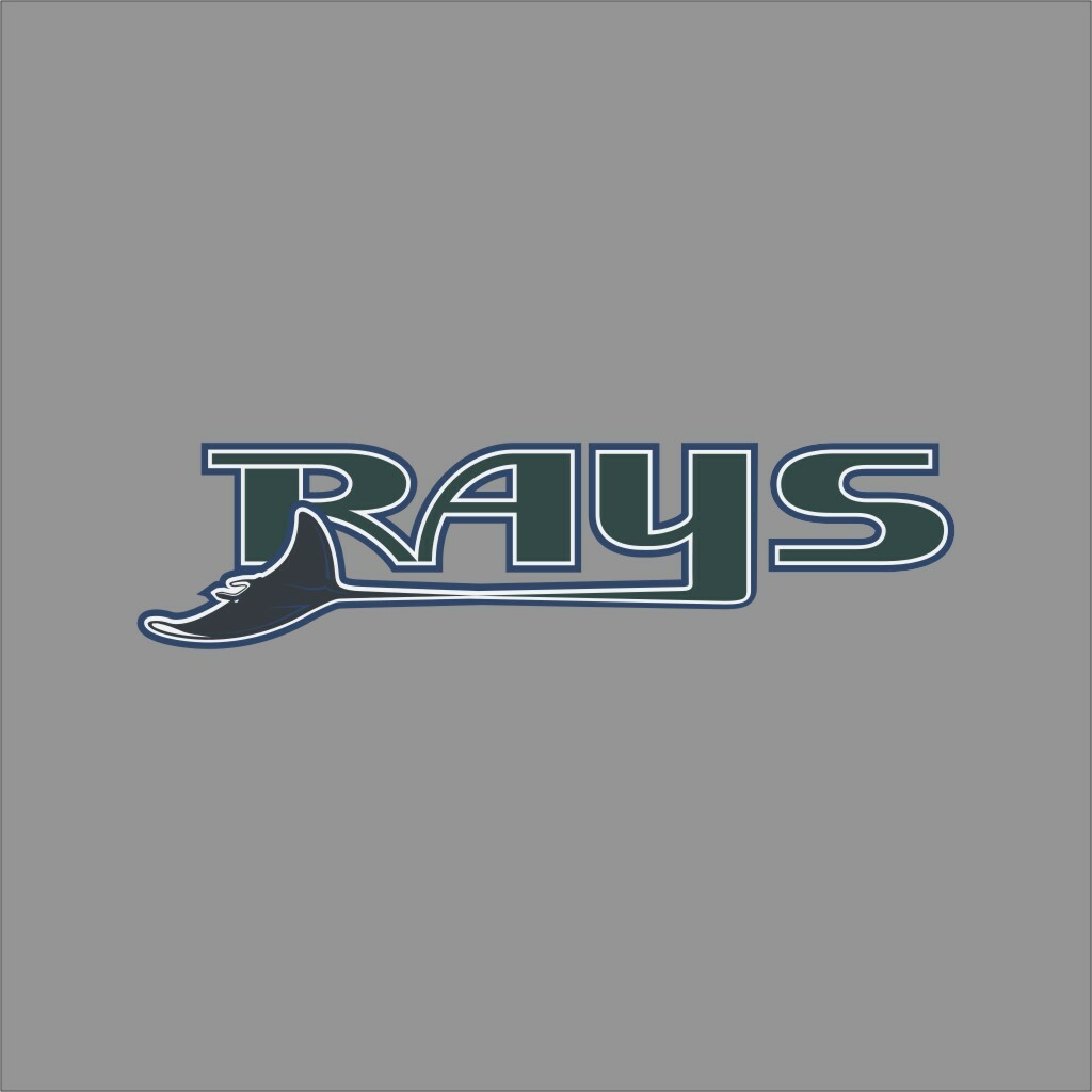 Tampa Bay Rays #7 MLB Team Pro Sports Vinyl Sticker Decal Car Window Wall