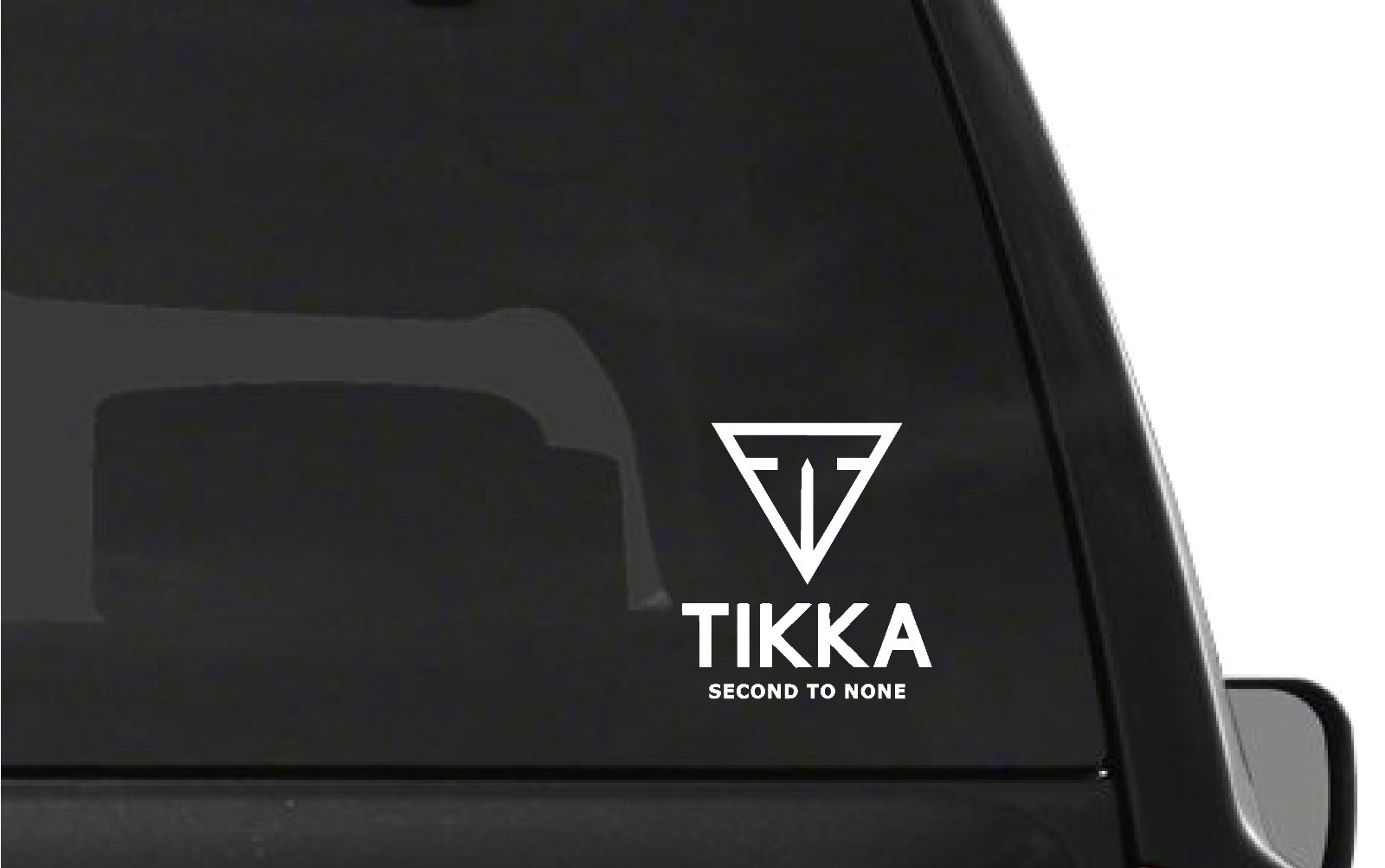 Tikka Rifles Firearms Logo Vinyl Decal Car Window Laptop Gun Case Sticker