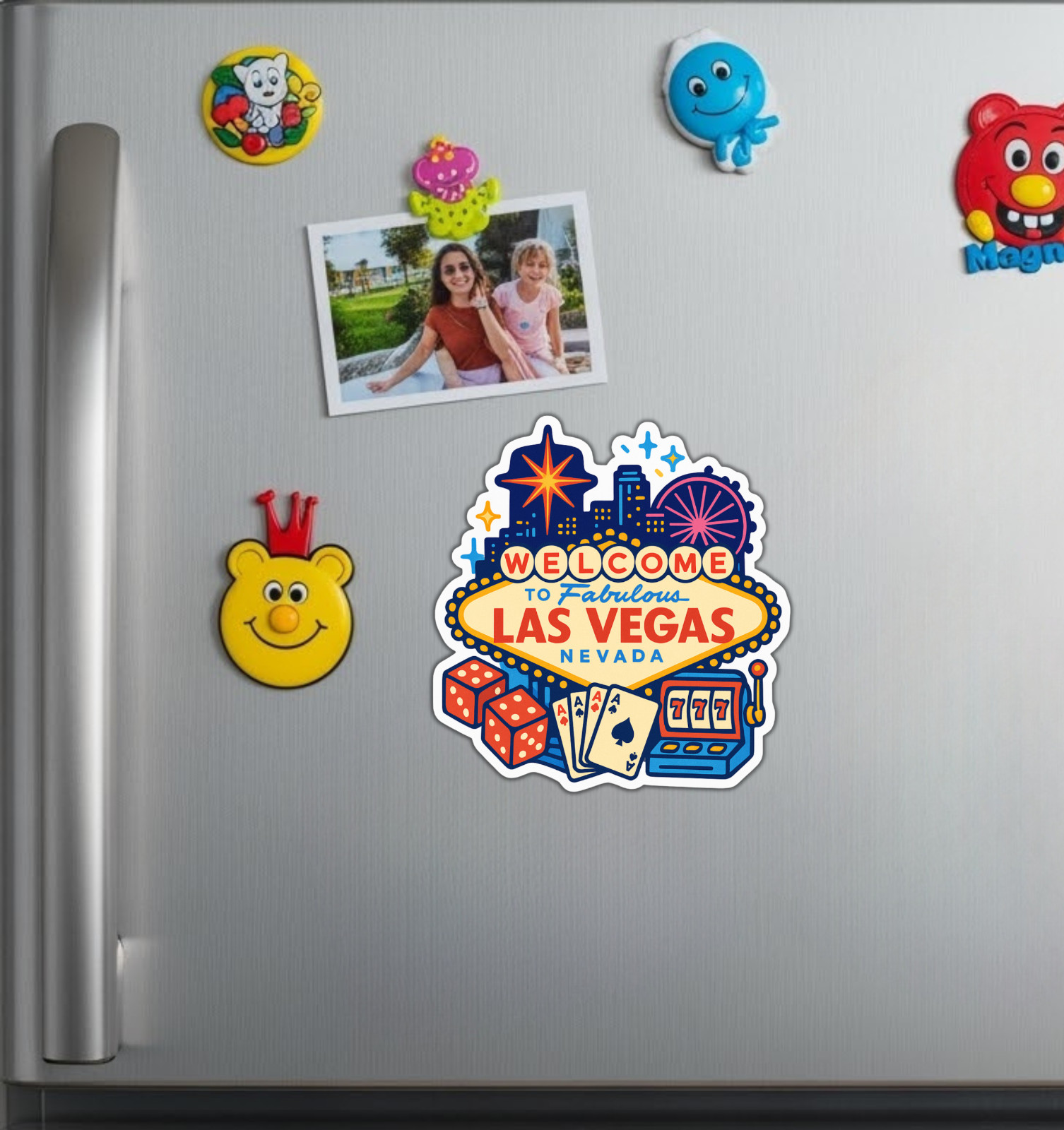 Las Vegas Nevada Fridge Magnet or Laptop Sticker